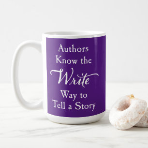 Les auteurs écrivent la manière de script Mug