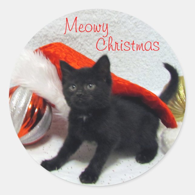 Les autocollants de Noël de Joon - Chat / Chatons (Devant)