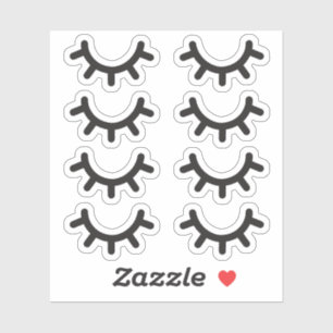 Les autocollants Eyelash