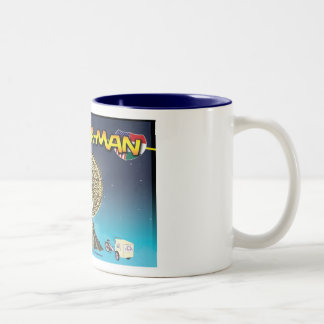 Les aventures de la tasse à deux tons d'homme de