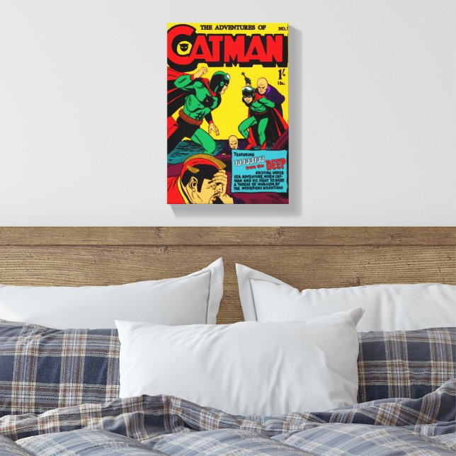 Les aventures de la toile de chat-homme Imprimer (Insitu(Chambre))