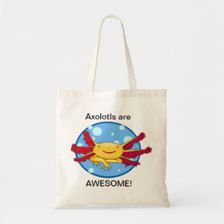Les Axolotls sont impressionnants ! Sac à bulles
