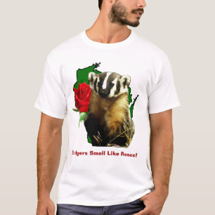 Les Badgers Sentent Comme Un T-shirt Rose