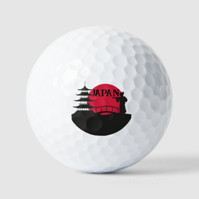 Les balles de golf du Japon (Recto)