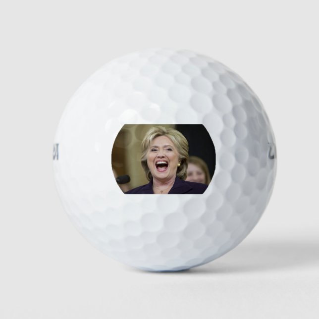 Les balles de golf Hillary Clinton (Devant)