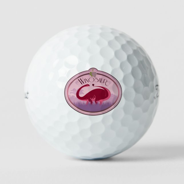 Les balles de golf Winosaur (Recto)