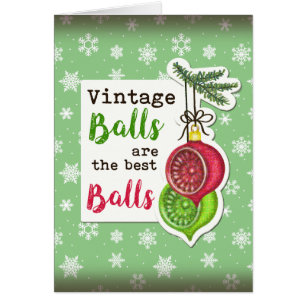 Les balles vintages sont les meilleures balles... 