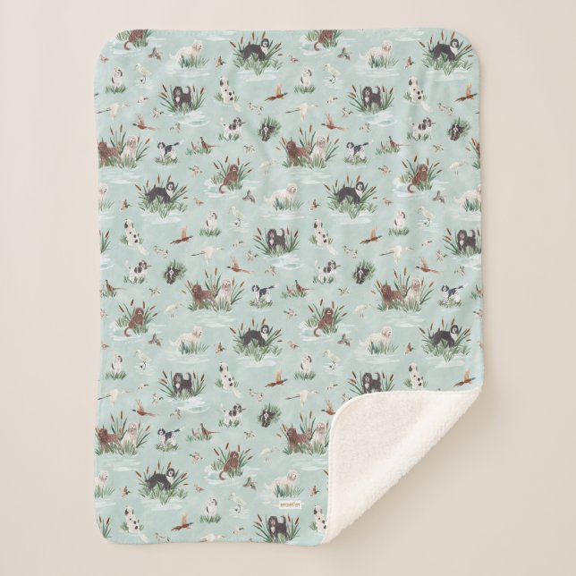 LES BARBETS DANS LE MARAIS Pet Dog Sherpadecke (Vorderseite)