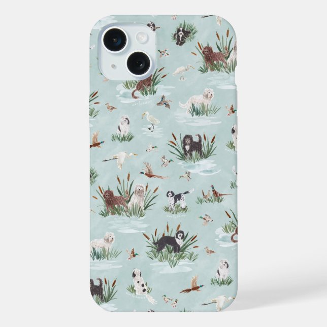 LES BARBETS iPhone 15 PLUS HÜLLE (Rückseite)