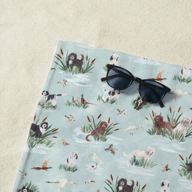 LES BARBETS STRANDTUCH (Beispiel)