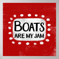 Les Bateaux Sont Mon Poster Poster Wall Art