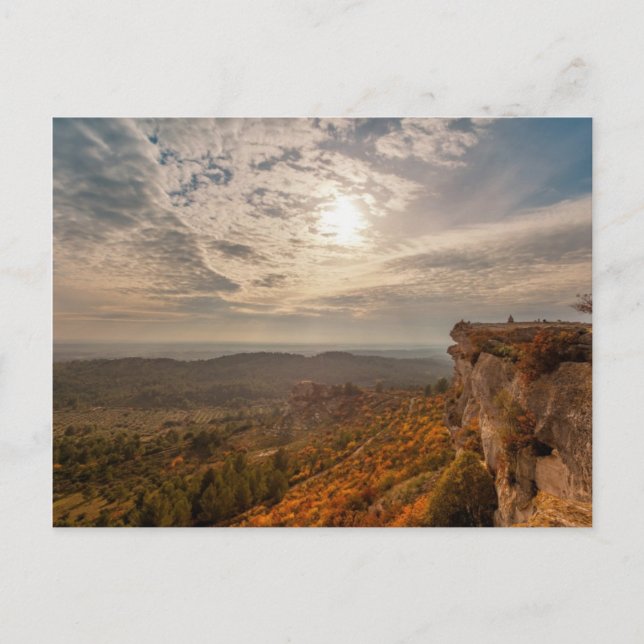 Les Baux-de-Provence, Frankreich Postkarte (Vorderseite)