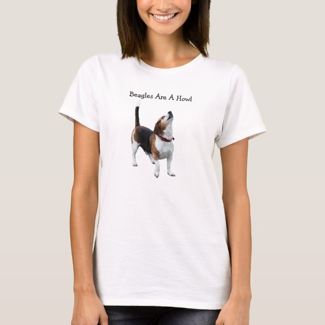 Les beagles sont un T-shirt drôle de chien (Devant)