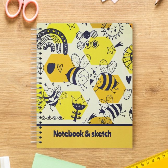 Les belles abeilles façonnent les Carnets (Créateur téléchargé)