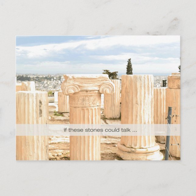 Les billes réunies Piliers de carte postale sur l' (Devant)