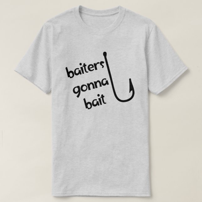Les Biters vont appâter le T-shirt Homme de pêche (Design devant)