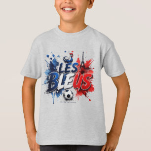 LES BLEUS Fußball Kultur T-Shirt