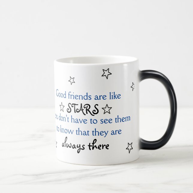 Les bons amis sont comme la tasse d'étoiles (Droite)
