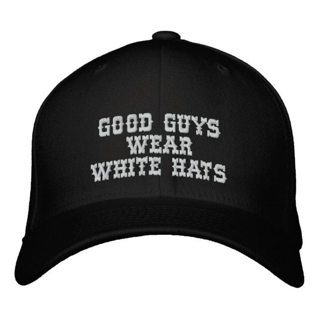 Les bons portent des casquettes blancs (Devant)