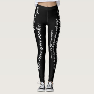 Les Brown Motivierend Quotes Leggings