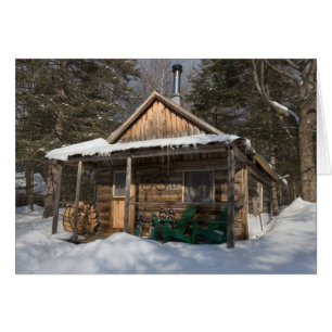 Les cabines de l'étang Little Lyford de l'AMC