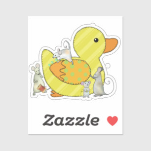 Les canards coulent des autocollants