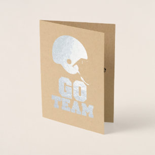 Les cartes d'anniversaire du football sportif mode