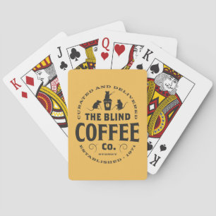 Les cartes de jeu faites sur commande aveugles du