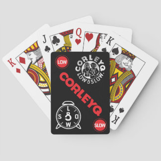 Les cartes de jeu - le "bas et ralentissent" la