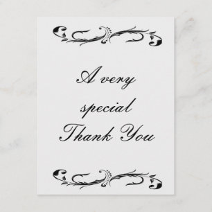 Les cartes de Merci de mariage a les invitations