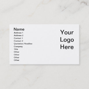 Les cartes de visite conçoivent vos propres