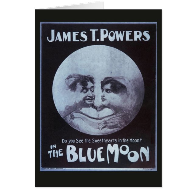 Les cartes postales du théâtre Blue Moon (Devant)