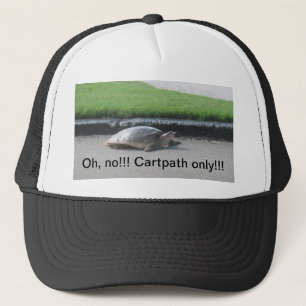 Les casquettes des golfeurs