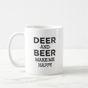 Les cerfs communs et la bière me font la tasse de