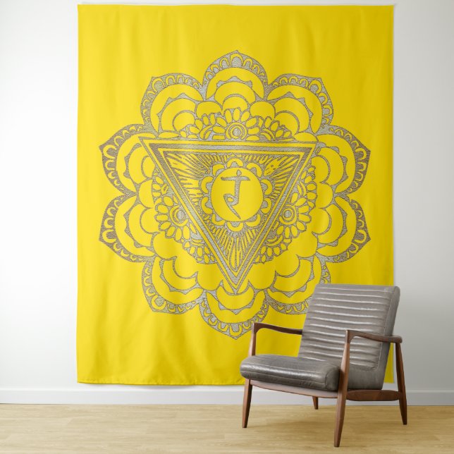 Les Chakras Manipura - Tapisserie (En situation)