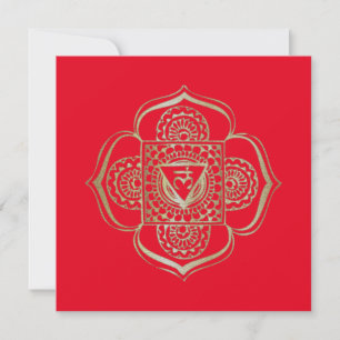 Les Chakras Muladhara - Carte de voeux