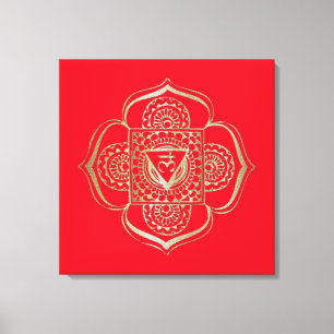 Les Chakras Muladhara - Toile Enveloppée