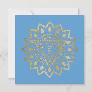 Les Chakras Vishudda - Carte de voeux