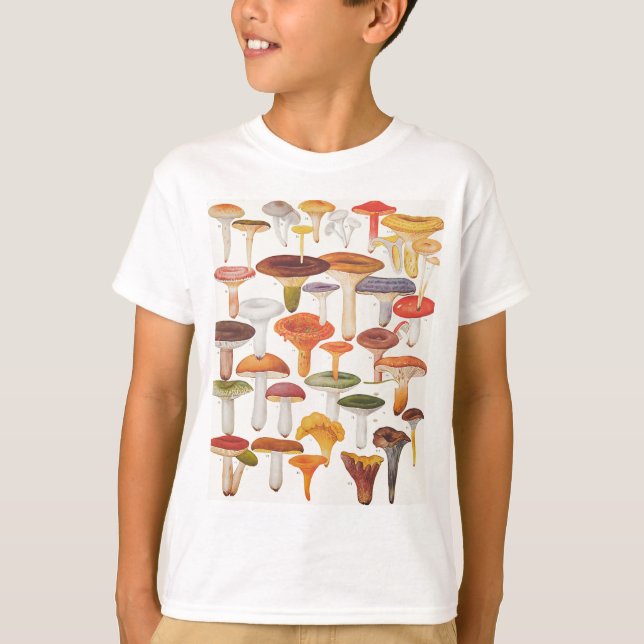 Les Champignon-Pilze T-Shirt (Vorderseite)