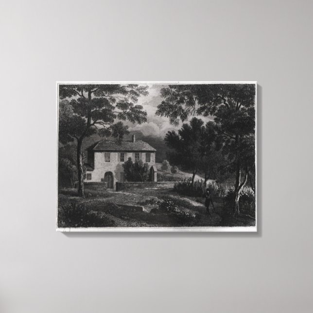 Les Charmettes Leinwanddruck (Vorderseite)