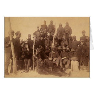 Les chasseurs de buffles de la cavalerie noire amé