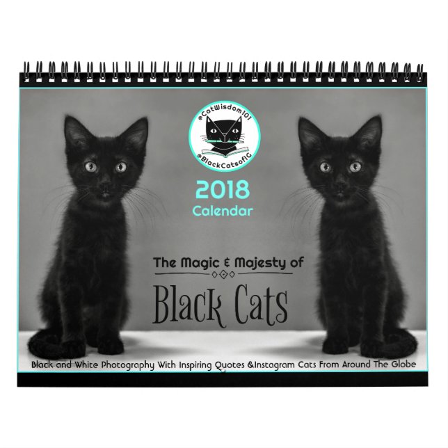 Les chats noirs indiquent chacun des calendrier (Protection)
