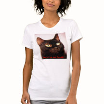 Les chats noirs sont beau T-shirt