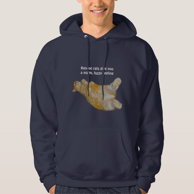 Les chats secourus vous donnent un Sweat - shirt à (Devant)