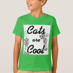 Les chats sont les T-shirts et les cadeaux frais