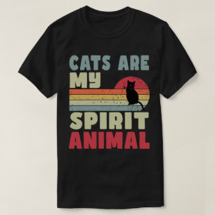 Les chats sont mon esprit animal T-shirt
