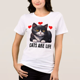 LES CHATS TUXEDO SONT DES T-SHIRTS À VIE
