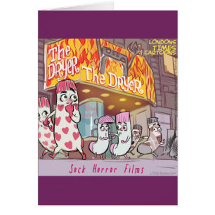 Les chaussettes Horreur Films Le sèche-linge Drôle