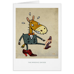 Les chaussures fausses