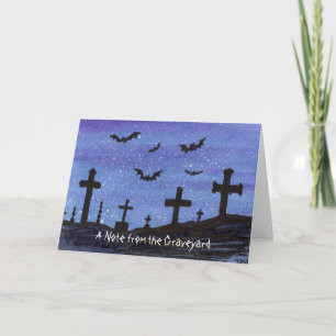 Les chauves-souris dans le cimetière